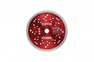Angle Grinder Blade - Multi Use Turbo Rim Blades for Non Abrasive Material